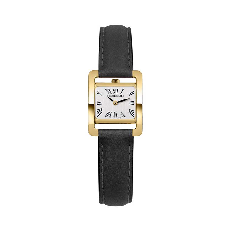 Herbelin Ladies 5th AVENUE PVD/Leather strap