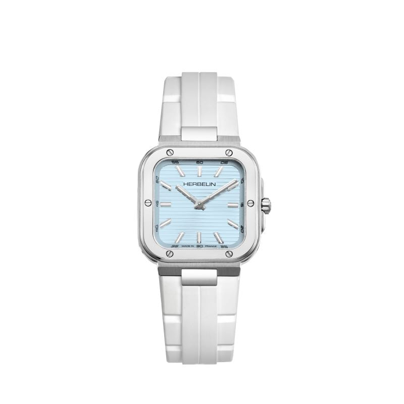 Herbelin Ladies CapCamarat Square Acier/ FKM