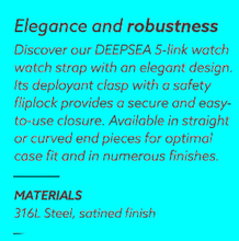 Ladda upp bild till gallerivisning, DEEPSEA BLOCK BAND S/S WRAP/4 SE+CE 18/18&amp;20MM
