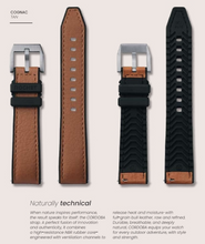Ladda upp bild till gallerivisning, CORDOBA Rubber/Bull Leather Tan
