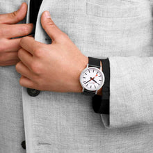 Ladda upp bild till gallerivisning, Mondaine stop2go Ø41mm, Backlight White, VB

