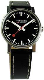 Mondaine EVO 35mm SBB svart sport