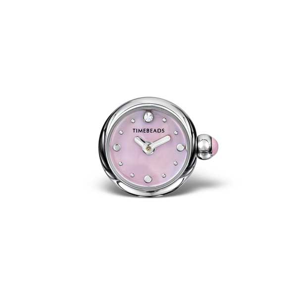 TB Small Round, pink MP dial, screw