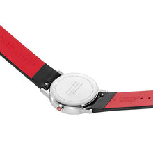 Ladda upp bild till gallerivisning, Mondaine New Classic Ø30mm polished, black strap
