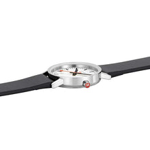 Ladda upp bild till gallerivisning, Mondaine New Classic Ø30mm polished, black strap
