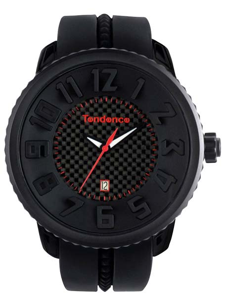 Tendence Round Gulliver 3H Black w/red & carbon
