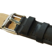 Ladda upp bild till gallerivisning, Läder Oily Leather Cut svart, sydd 20mm Ssp
