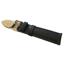 Ladda upp bild till gallerivisning, Läder Oily Leather Cut svart, sydd 20mm Ssp
