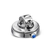 Ladda upp bild till gallerivisning, TB Small Oval, etched black dial, clip
