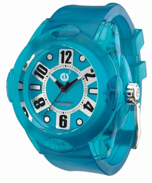 Tendence Rainbow 3H Blue 44 mm