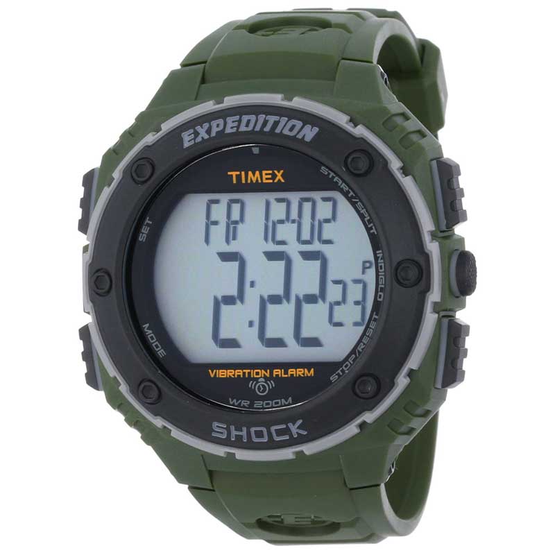 Timex Expedition LCD Shock Chrono Vib.Alarm Timer